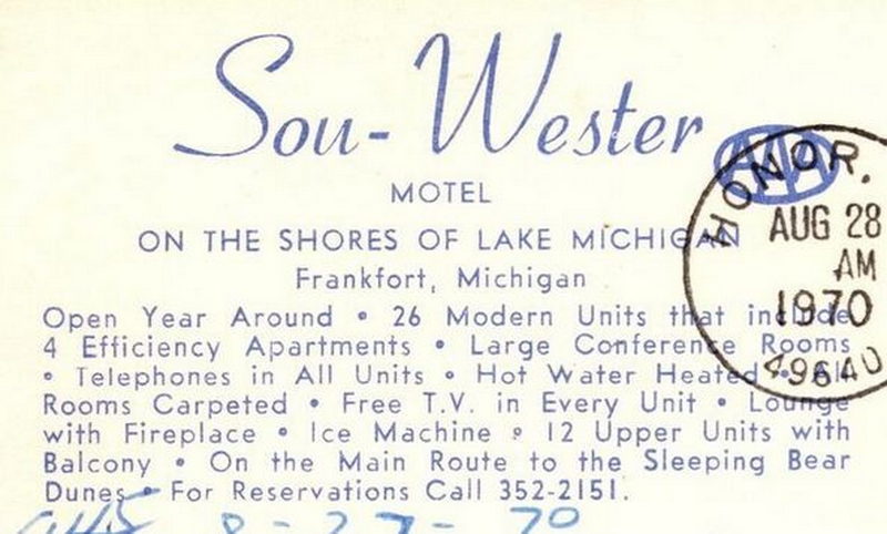 Sou-Wester Motel (SouWester Motel) - Postcard (newer photo)